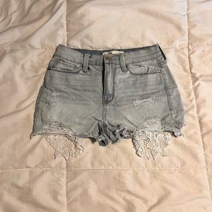 High-Rise Shortie “Mudd” jeans, size: 1